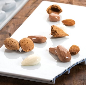 Pavoni Gourmand Almond Professional Silicon Mould 300mmx175mm